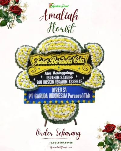 Papan Bunga Duka di Cigantang