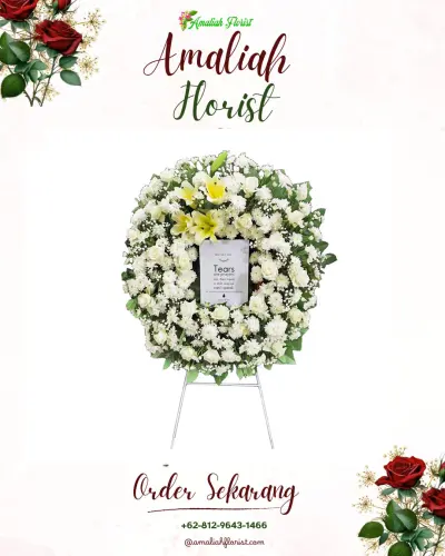 Krans Bunga Duka Cita di Cigantang